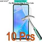 10 шт.лот для Motorola Edge S  Pro  Lite 9H 2.5D Закаленное Защитное стекло для экрана