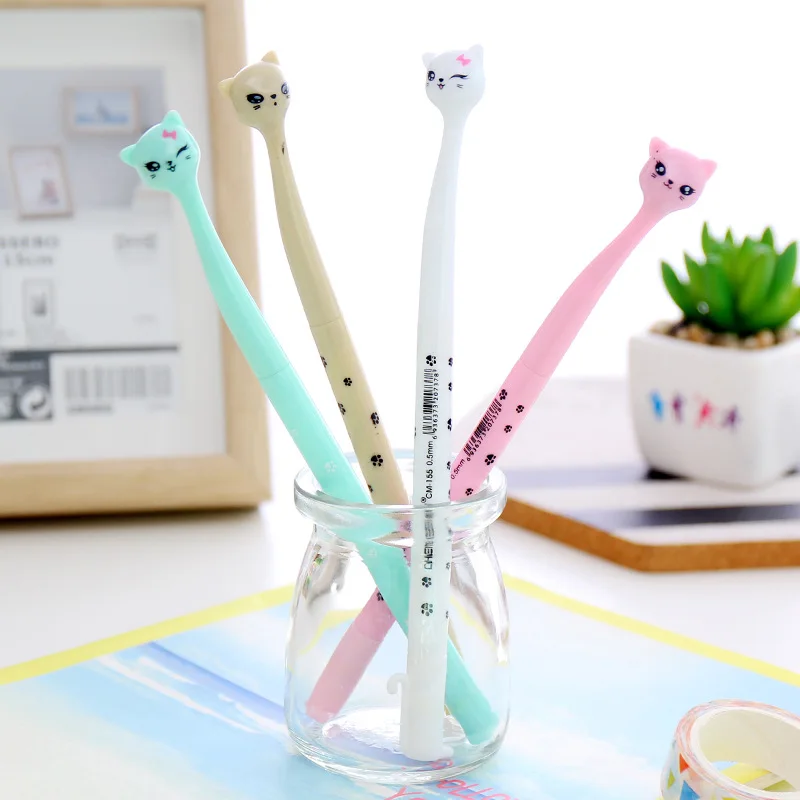 Najtaniej 20 Sztuk Długopisy żelowe Japońska Urocza Kreskówka Koreańska Kot Pióro Neutralne Długopis Signature Student Kreatywne Materiały Biurowe Nowość Najtaniej 20 Sztuk Długopisy żelowe Japońska Urocza Kreskówka Koreańska Kot Pióro Neutralne Długopis Signature Student Kreatywne Materiały Biurowe Nowość