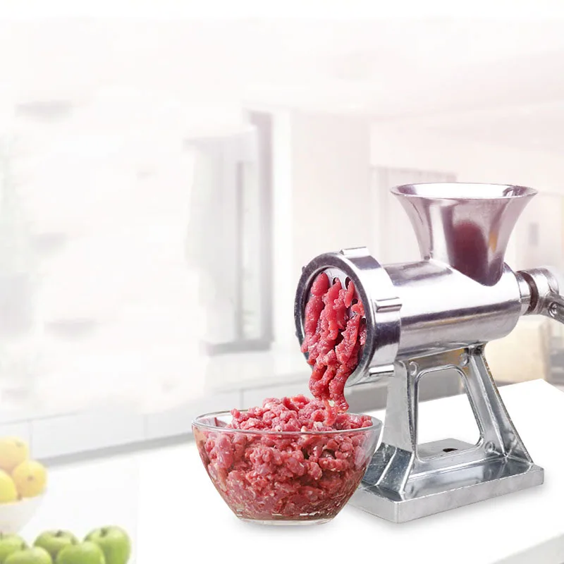 Ручная мясорубка из нержавеющей стали многофункциональная Мясорубка с длинной