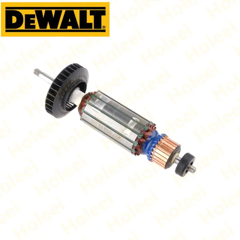 Якорный ротор 220-240 В для угловой шлифовальной машины Dewalt DW824 125 DW821 DW456K DW456 D28154 D28153