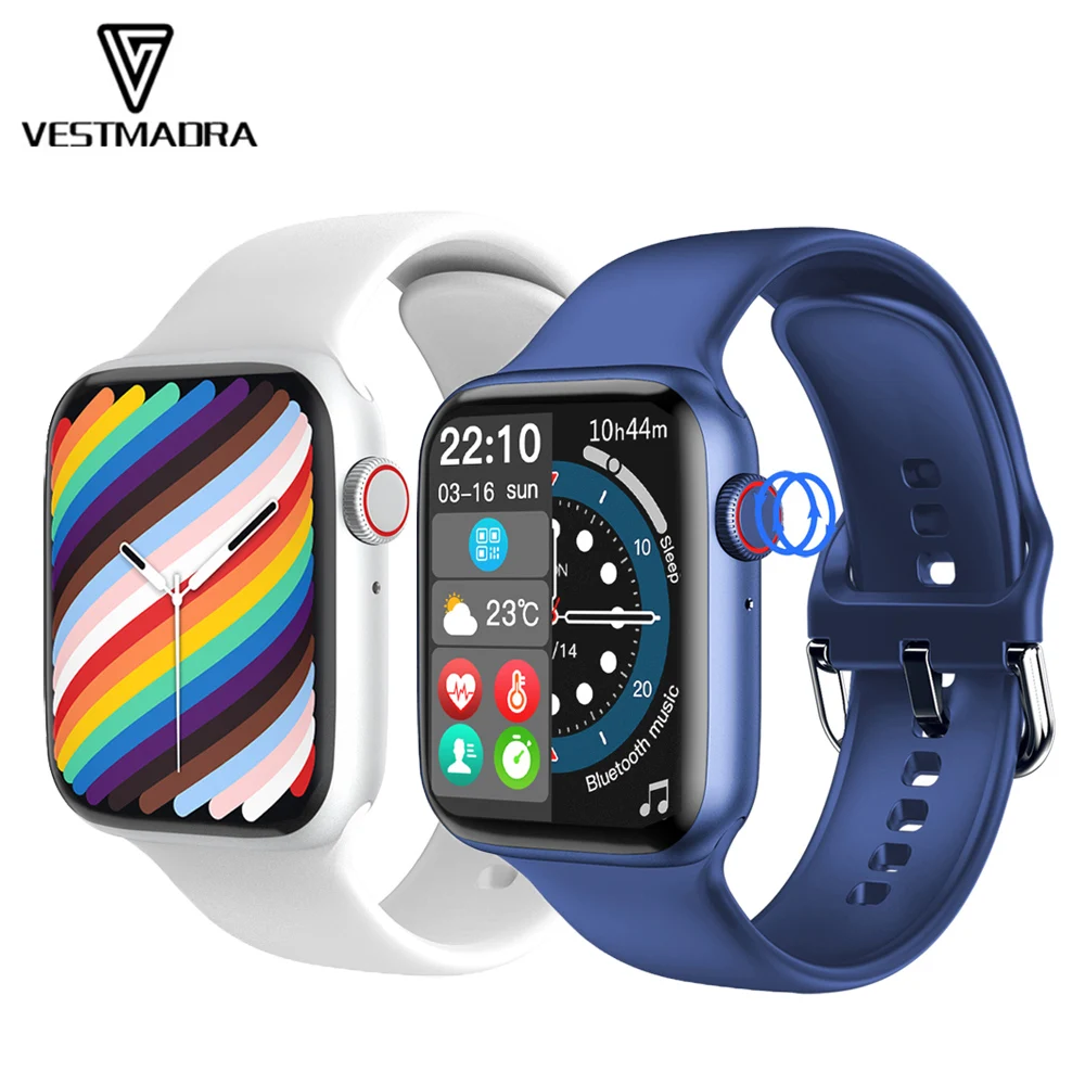 Оригинальные умные часы IWO W37 серии 7 Bluetooth Вызов полный сенсорный экран для мужчин