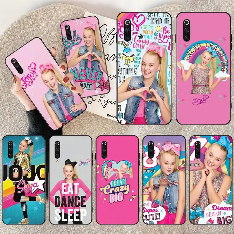 Роскошный Уникальный чехол CUTEWANAN JoJo Siwa Bow Joelle jody для Xiaomi Mi 10 Pro lite Mi9 9SE 8SE Pocophone F1 9T |