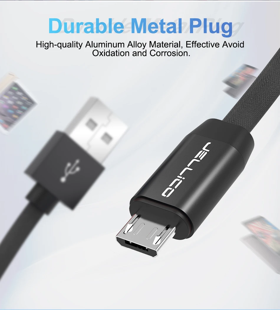 Jellico 1 м 3A светодиодный usb-кабель зарядное устройство для iPhone 11 Pro XS MAX XR X 8 7 6S 6 Plus 5 5S шнур для быстрой зарядки мобильного телефона