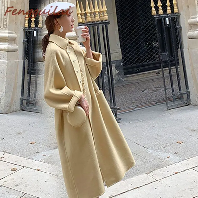 2019 Новая женская верхняя одежда осенняя зимняя Модное теплое Шерстяное