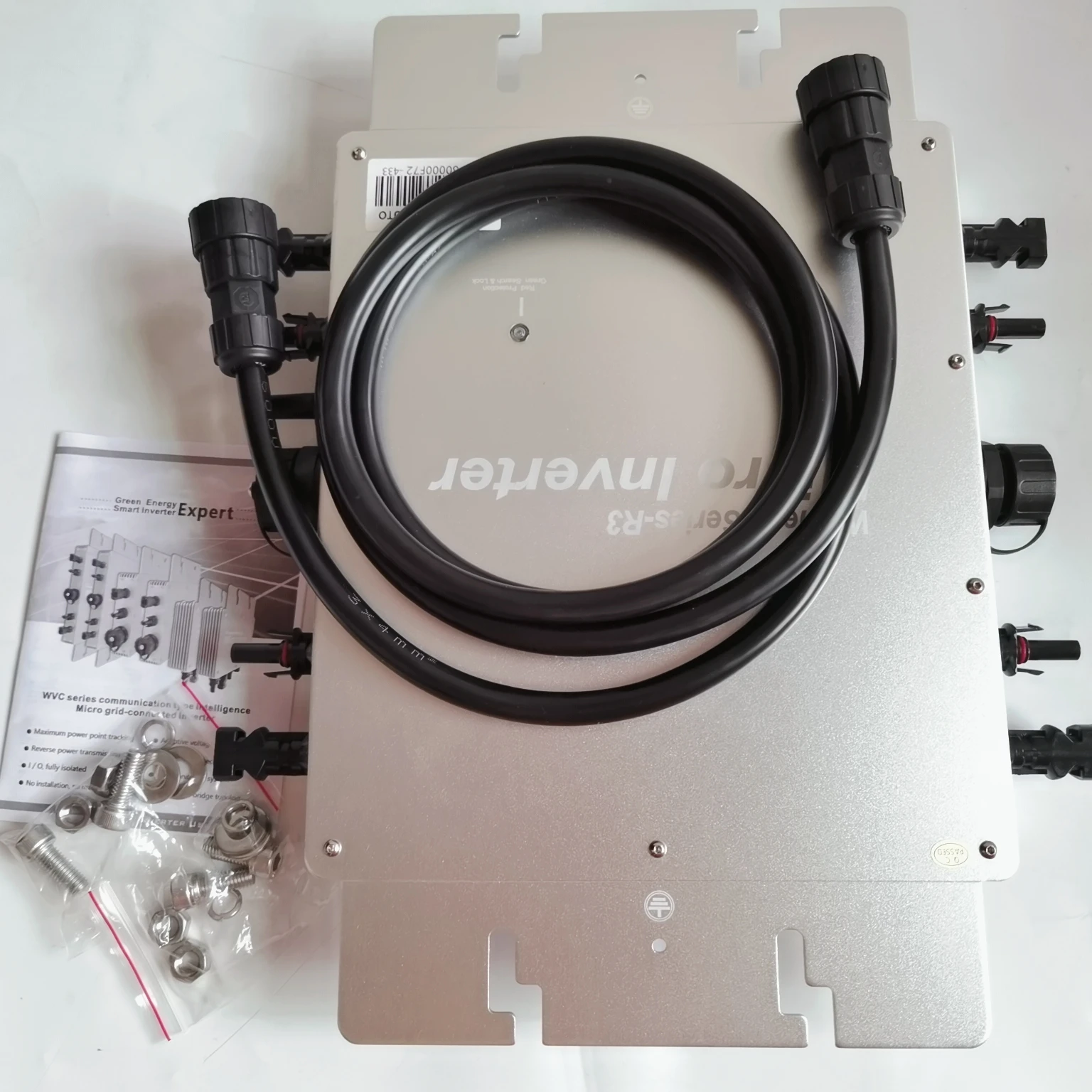 Wi Fi версия WVC1200 инвертор для солнечной сети 1200 Вт MPPT микро сетки вход 22 ~ 60 В