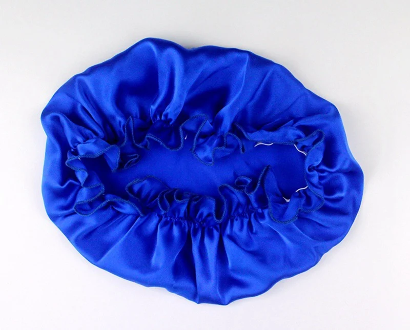 Головной убор из 100% шелка 2 шт. головной для ночного сна женская шапочка шелковая