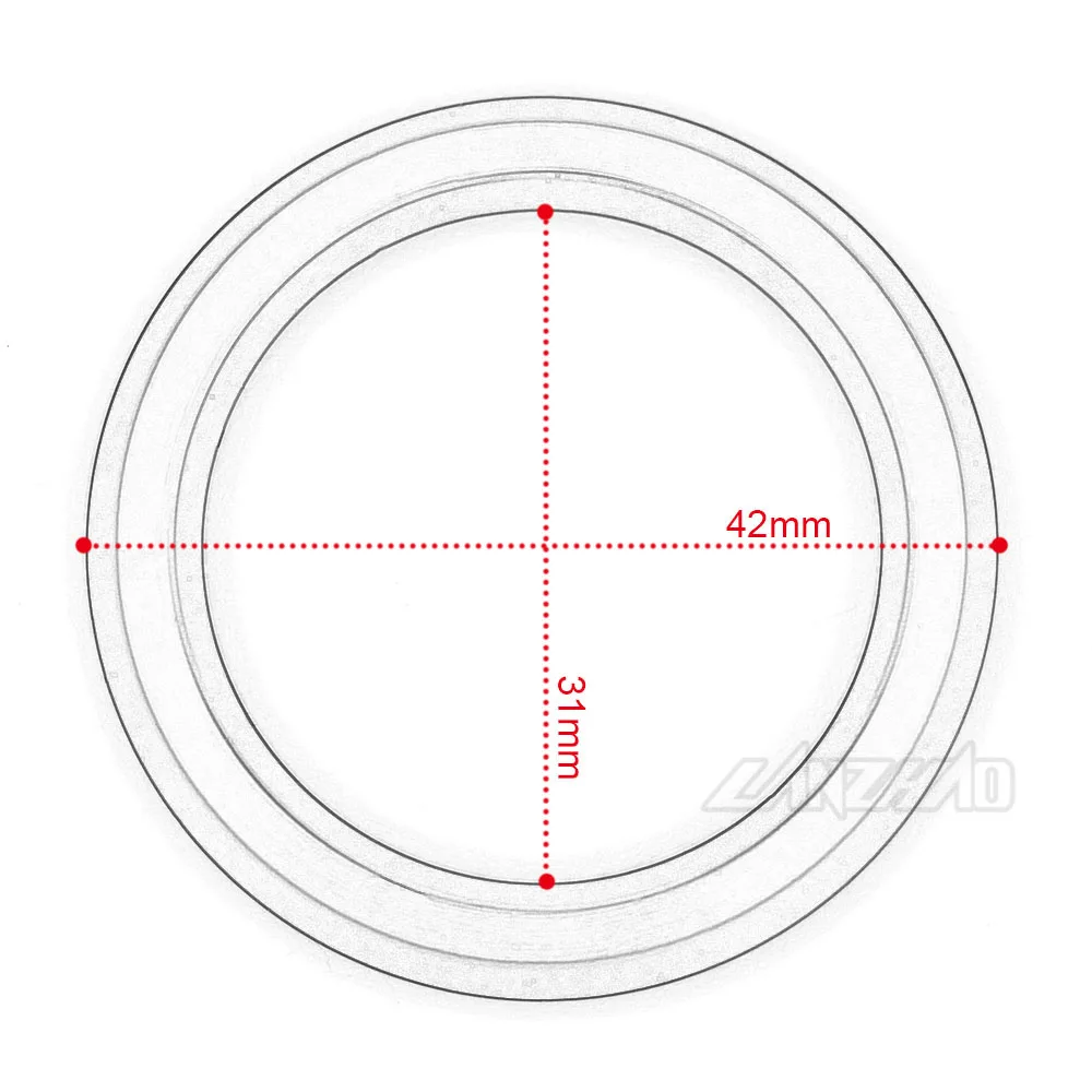 Крышка зажигания мотоцикла ниндзя кольцо переключателя с ЧПУ алюминиевые
