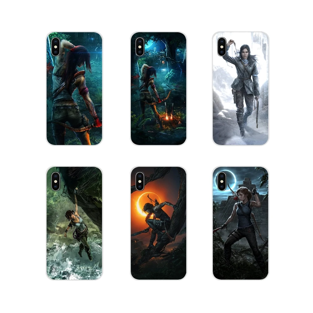 Lara Croft Tomb Raider аксессуары чехлы для телефонов Huawei Honor 4C 5C 6X 7 7A 7C 8 9 10 8C 8S 8X 9X 10I 20 Lite Pro |