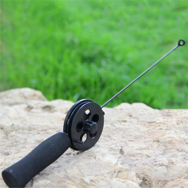 Новая портативная удочка для зимней подледной рыбалки с катушкой спорта на