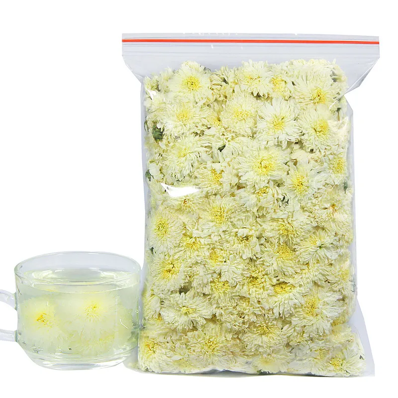 

Organic Premium HuangShan Tribute Dried Florists White Chrysanthemum Tea GONG JU 500g