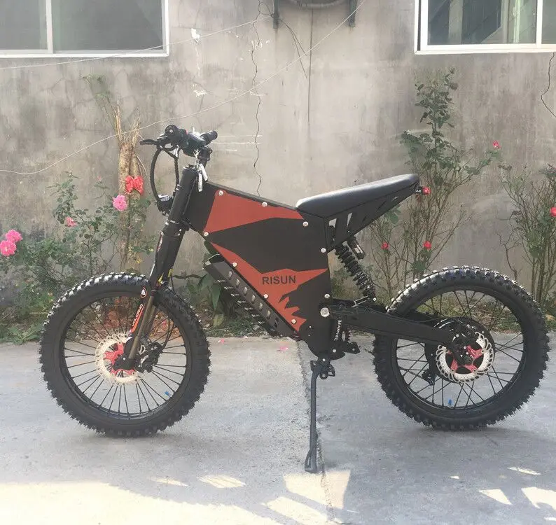 Risun мощный эксклюзивные индивидуальные 72V 5000W электрический велосипед FC 1 100A