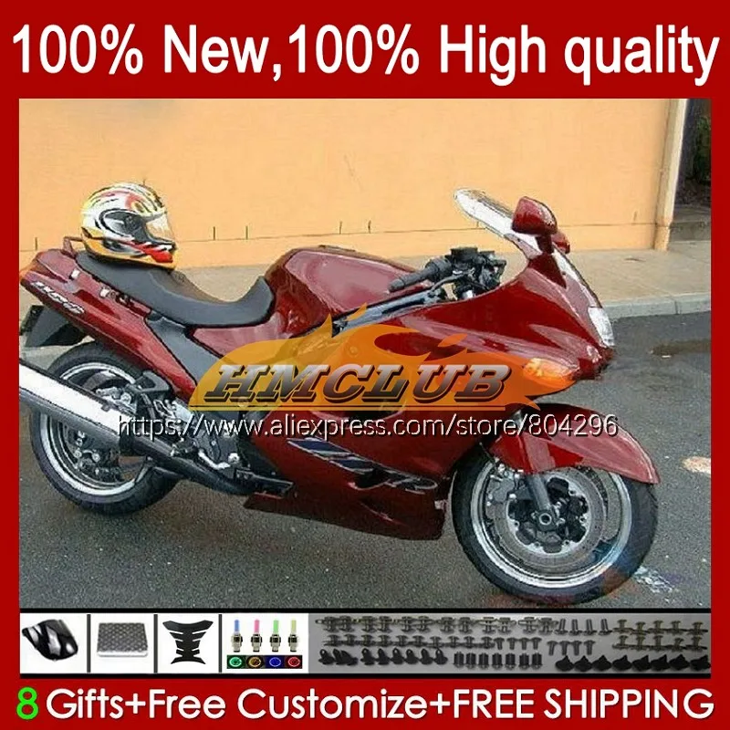 

ZX11 для KAWASAKI NINJA ZX-11R ZZR1100 ZX11R глянцевый красный горячий 93 97 98 99 00 01 71No.38 ZZR 1100 ZX 11R 1998 1999 2000 2001 обтекатель