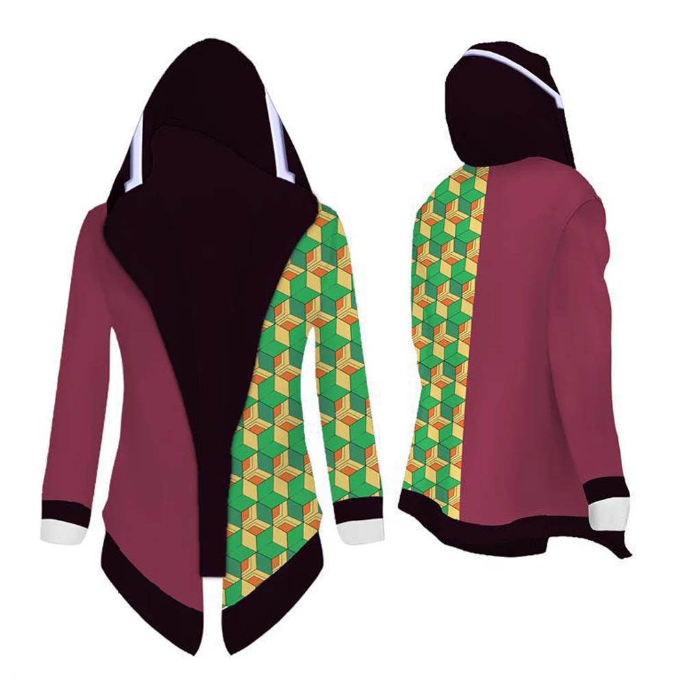 Мужская Женская ветровка куртка рассекающий демонов Тренч Kimetsu No Yaiba волейбол