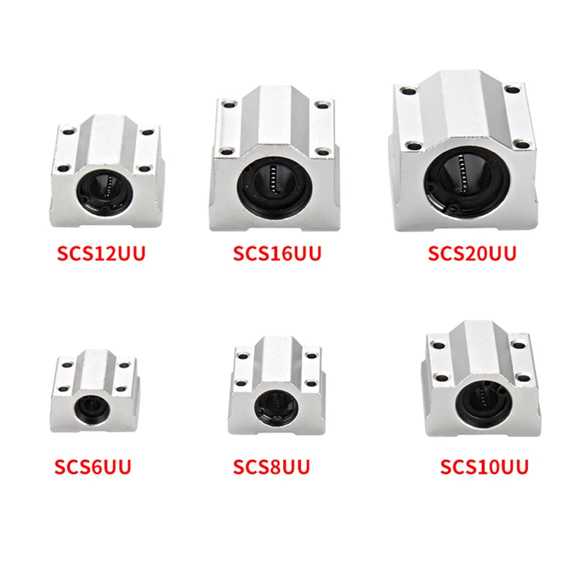 SCS6UU SCS8UU SCS10UU SCS12UU SCS16UU SCS20UU Линейный подшипник слайдер Коробка | Компьютеры и офис