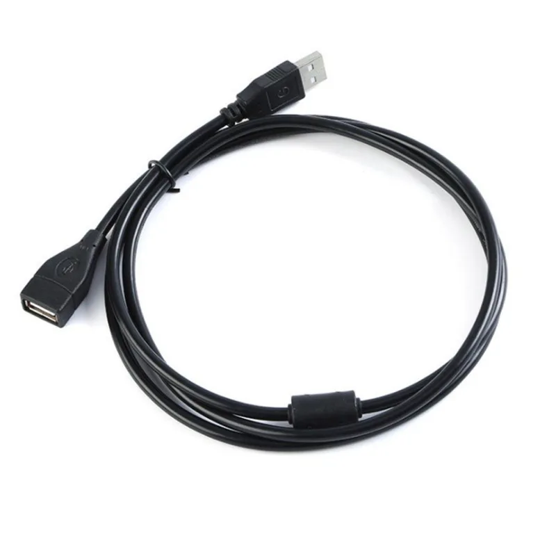 Удлинительный Кабель USB 2 0 A папа на мама кабель для синхронизации данных провод 1 5