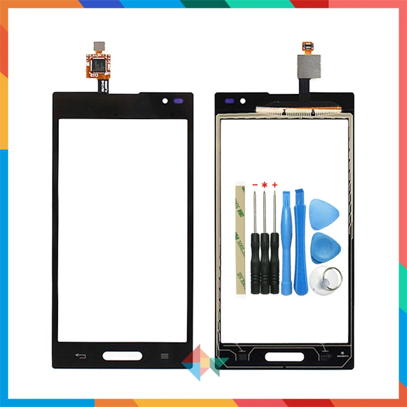 Высокое качество 4 5 &quotдля LG Optimus L9 P769 сенсорный экран дигитайзер Передняя