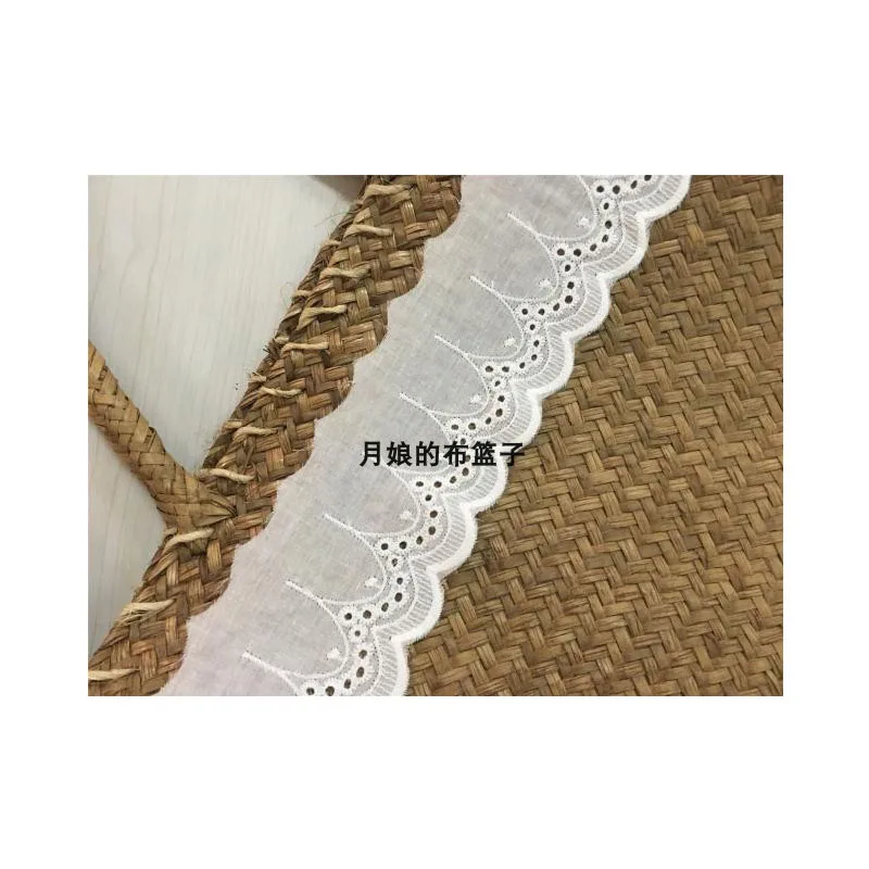 7 см белое хлопковое кружево | Дом и сад