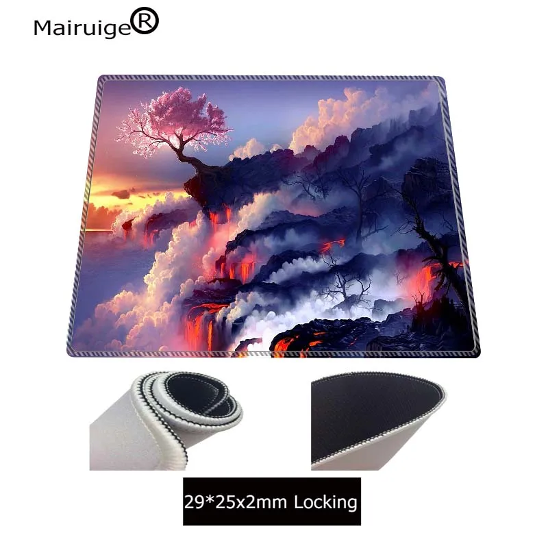 Mairuige цветок цветет Офисный Компьютерный стол коврик 90*40/60*30 см настольная клавиатура Коврик для мыши подушка для ноутбука Настольный коврик геймер Коврик для мыши