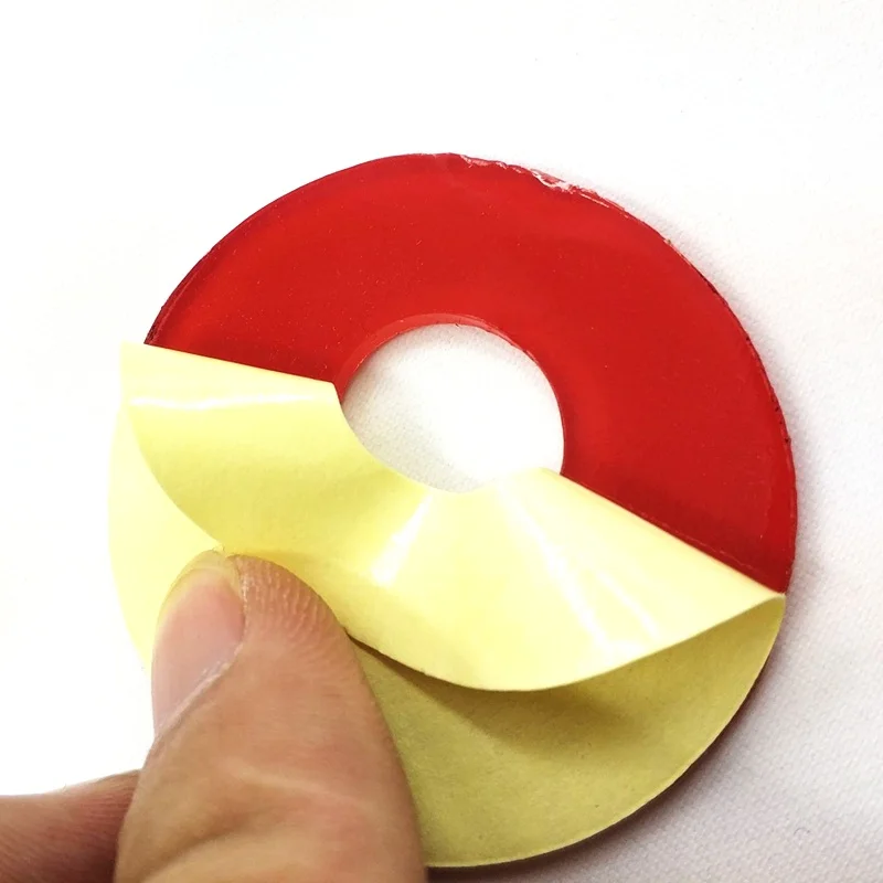 Двусторонние прозрачные клейкие наклейки на переднее стекло автомобиля с