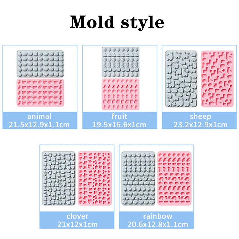 1 шт. силиконовые мультфильм Форма кекс желейные конфеты украшения пресс форм