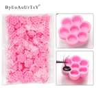 Чашка для задержки наращивания ресниц 100 шт., держатель для клей для ресниц с задержкой цветения, инструменты для макияжа для женщин