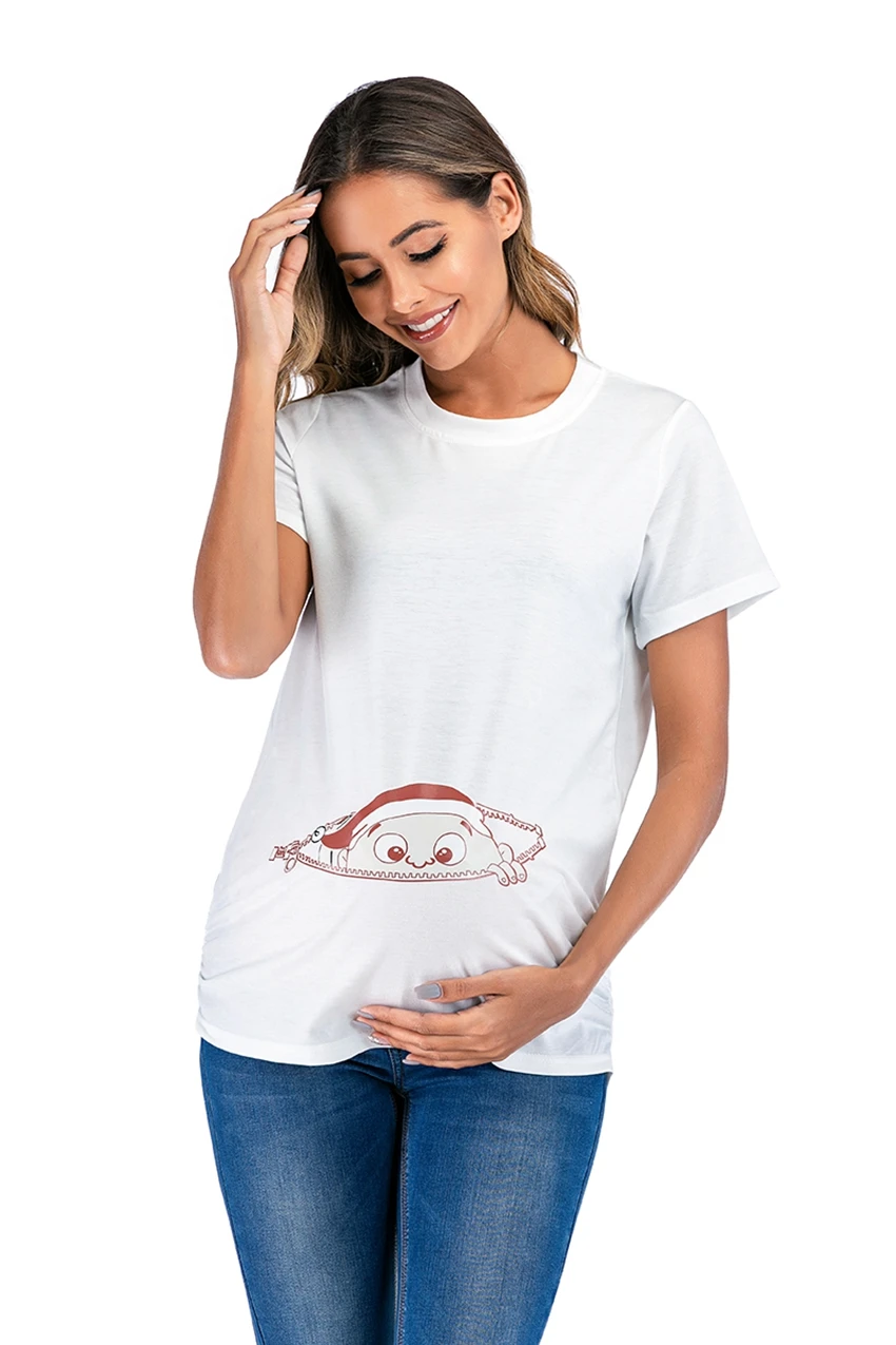 Новинка 2020 модное платье в европейском и американском стиле для беременных с