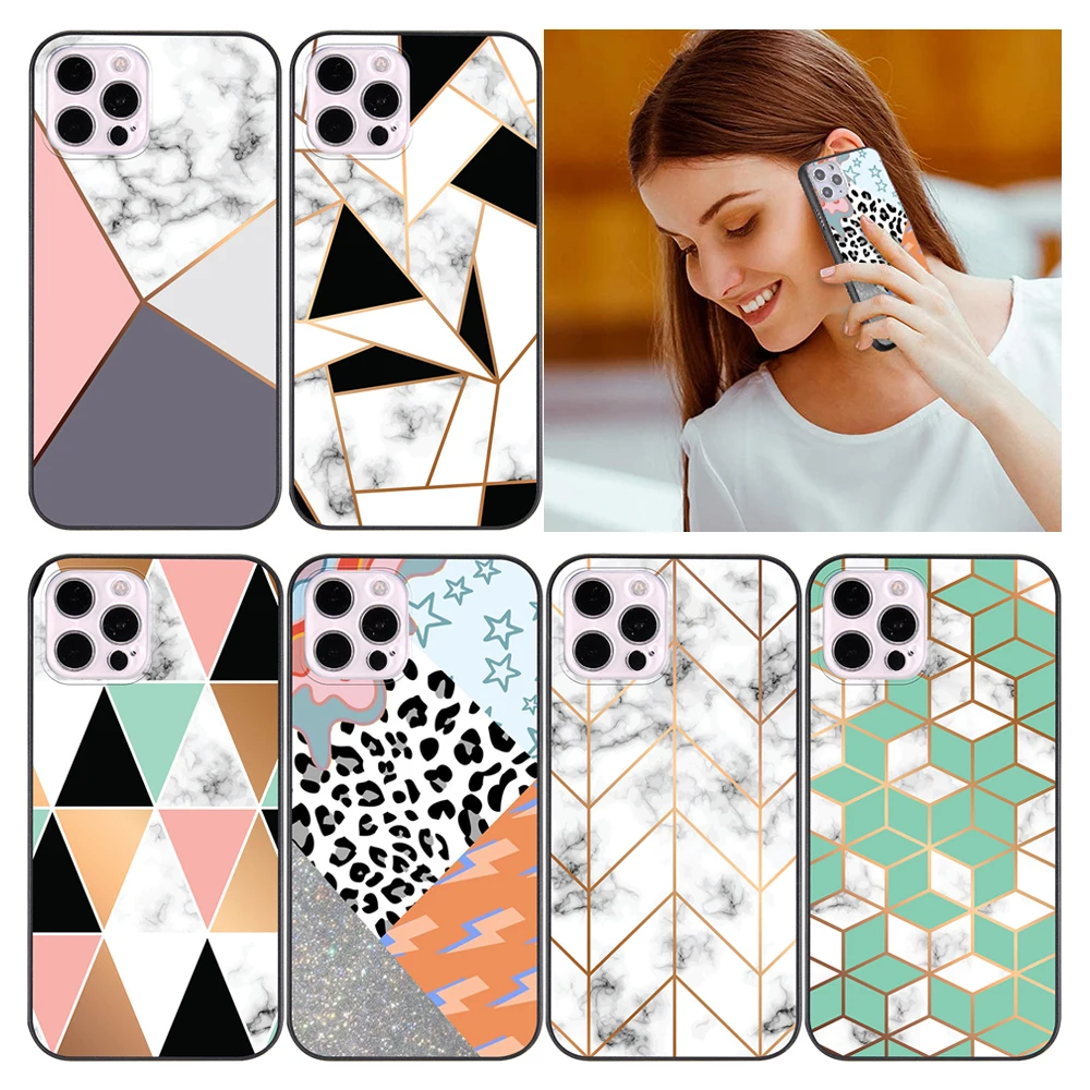 Новый Продукт Защитный чехол для iphone с мраморной текстурой Cheetah 11 12 Pro Max mini 7 8 6 6S Plus
