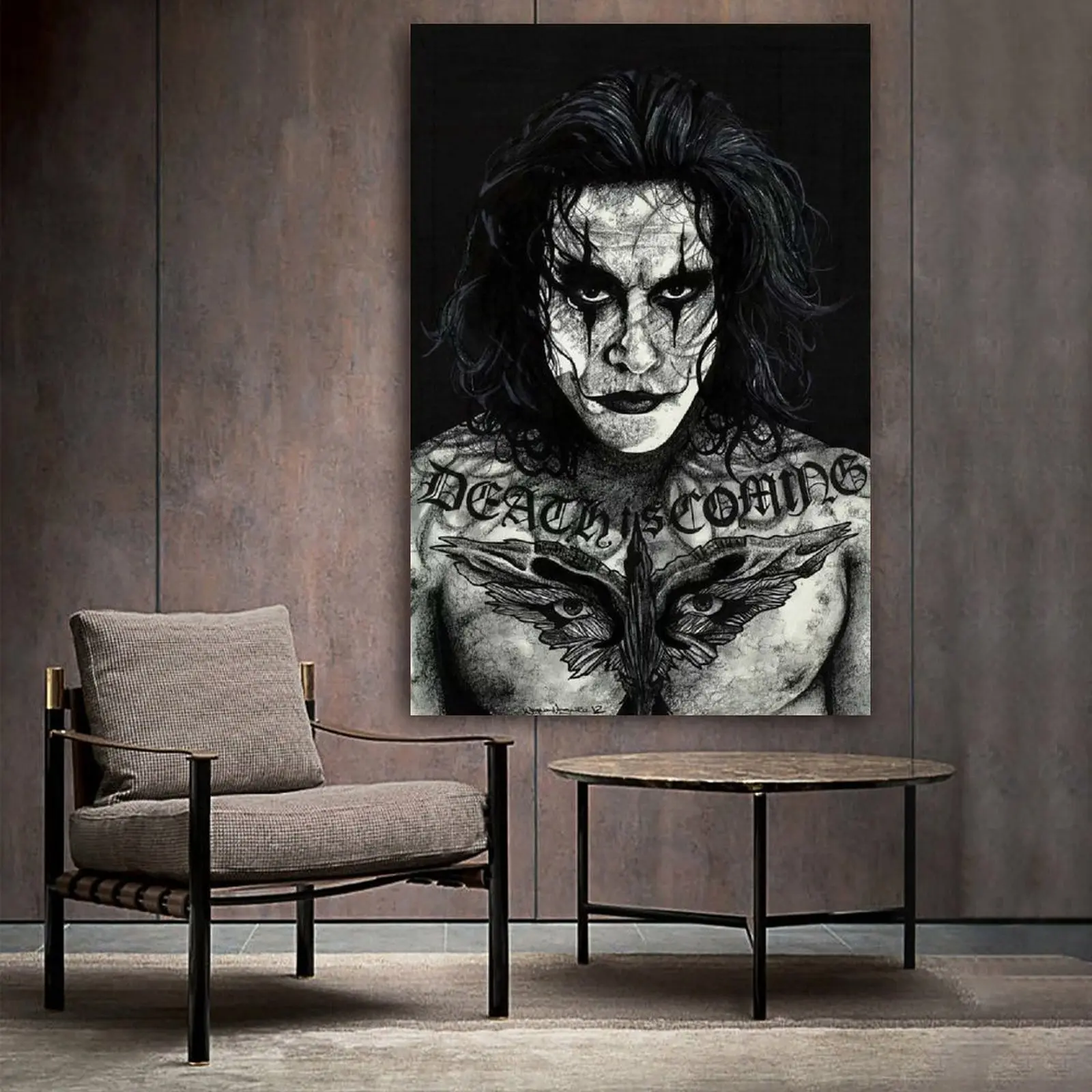 

The Crow Canvas Art Poster and Wall Art Picture Print Modern Family bedroom Decor Posters