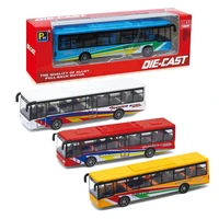15cm pull back alloy bus model multicolor collection toy interesting alloy car toy