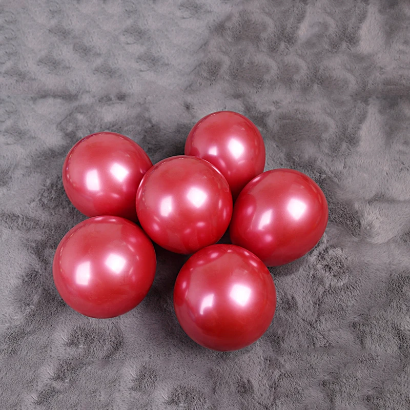 

20/50pcs 5 Inch Pearl Metallic Latex Balloon Gold Round Metal Balloons Birthday Party inflate Air Globos Wedding Decor supplies
