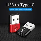 Переходник USB 3,0 Type A (штекер) на USB 3,1 Type C (гнездо), для зарядки и передачи данных
