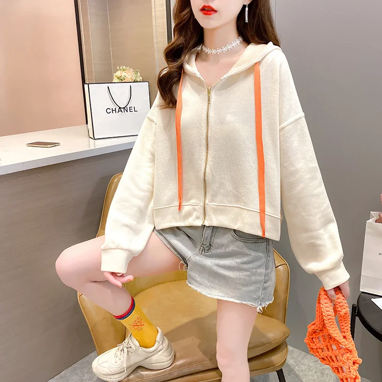 

Осенняя одежда, новинка, Свободная Женская одежда в Корейском стиле, тонкий свитер для полных девушек, Женское пальто, свитер