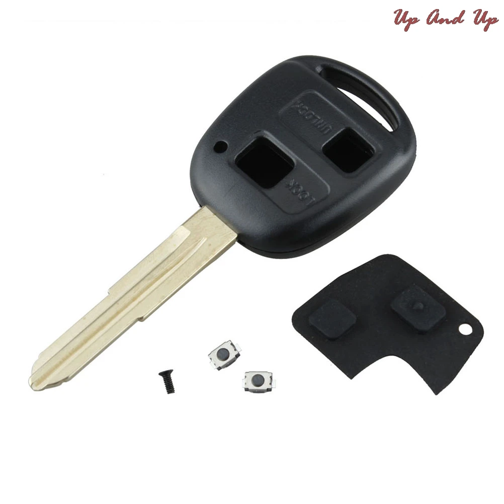 

Набор для ремонта изделий оболочки переключатель лезвие для Toyota Yaris резиновые 2 кнопки Удаленная панель