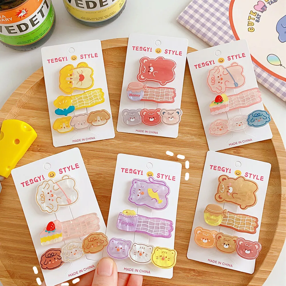 

Заколка-пряжка для волос для женщин, 3 шт., красивые заколки