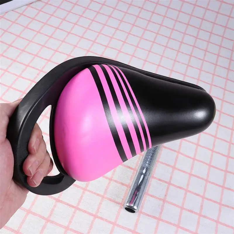 Седло для детского велосипеда толстое широкое губчатое велосипедное седло