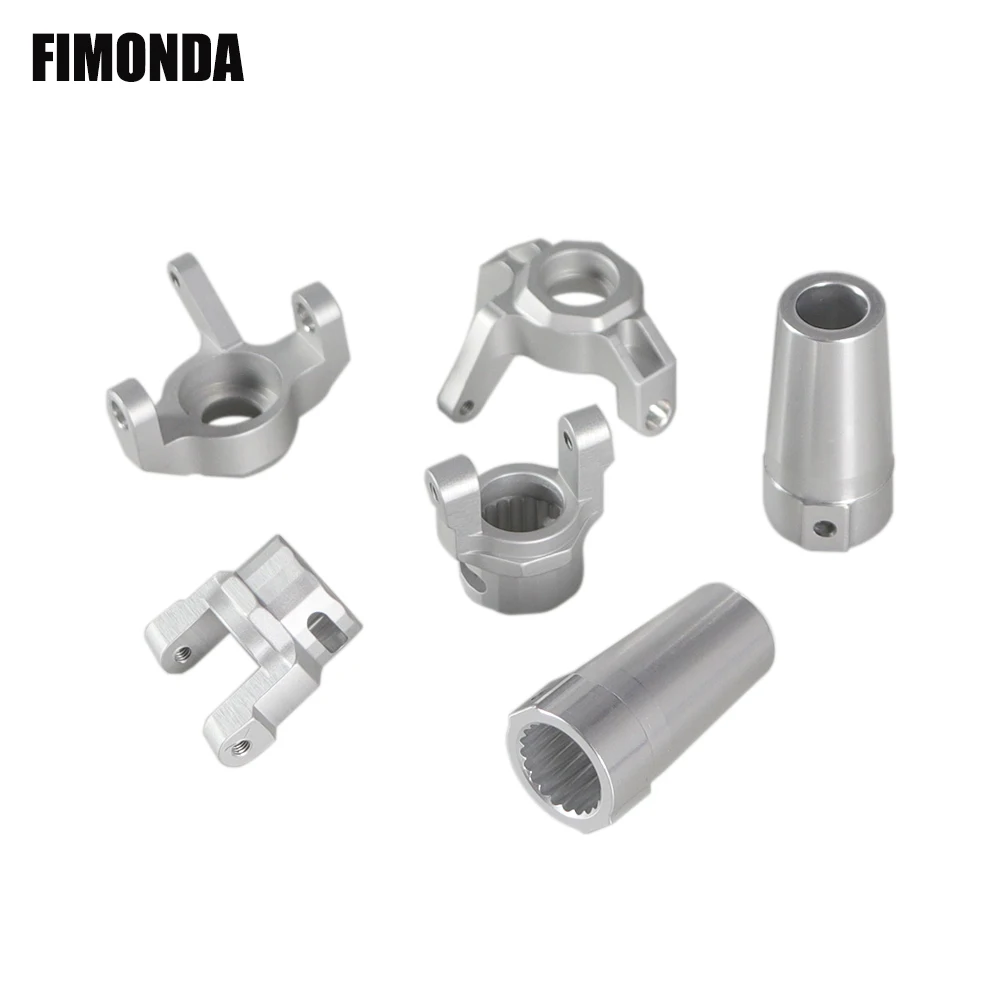 Алюминиевая осевая ось для рулевого колеса C Hub Carrier комплект адаптеров 1/10 RC Crawler