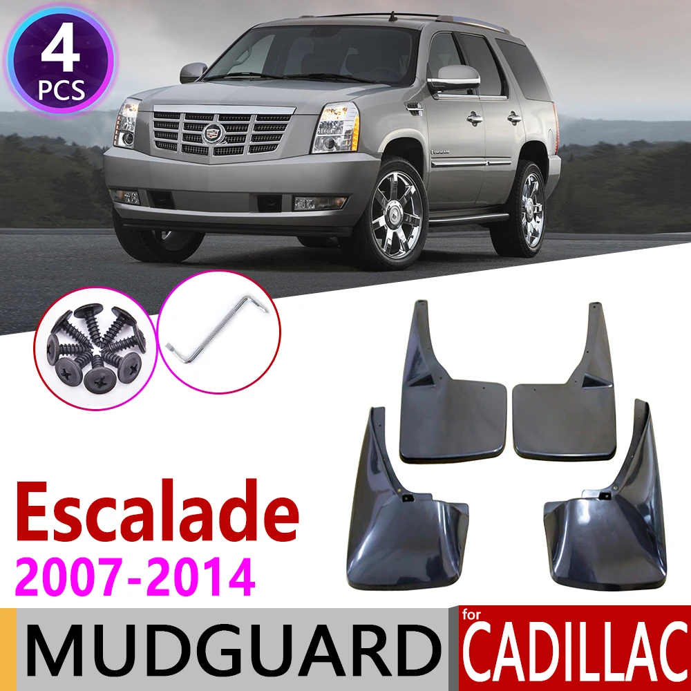 

Mudflap for Cadillac Escalade GMT900 2007~2014 Fender Mud Guard Splash Flap Mudguard Accessories 2008 2009 2010 2011 2012 2013