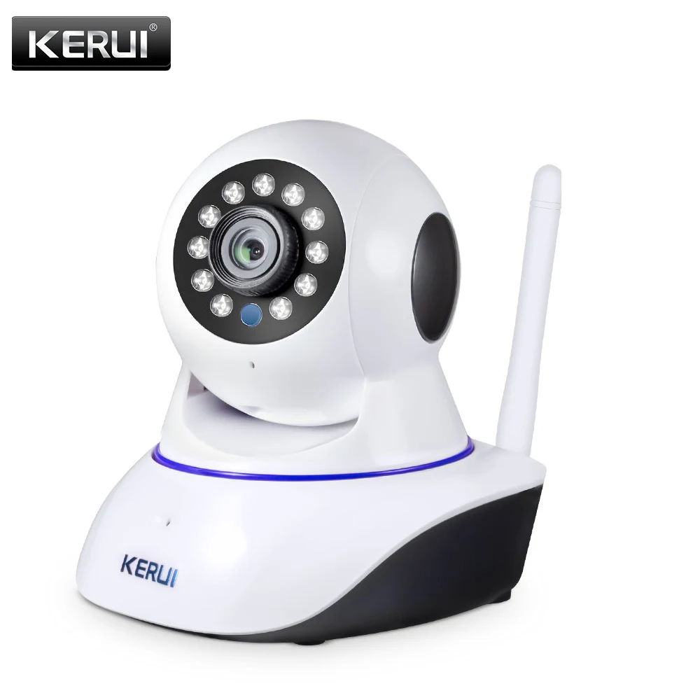 Беспроводная домашняя ip-камера KERUI 720P 1080P HD ночное видение Wi-Fi IP инфракрасная
