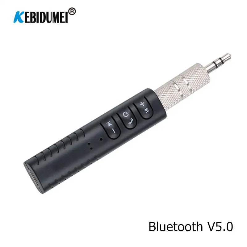 Беспроводной аудиоприемник Bluetooth 5 0 с разъемом 3 мм комплект громкой связи для