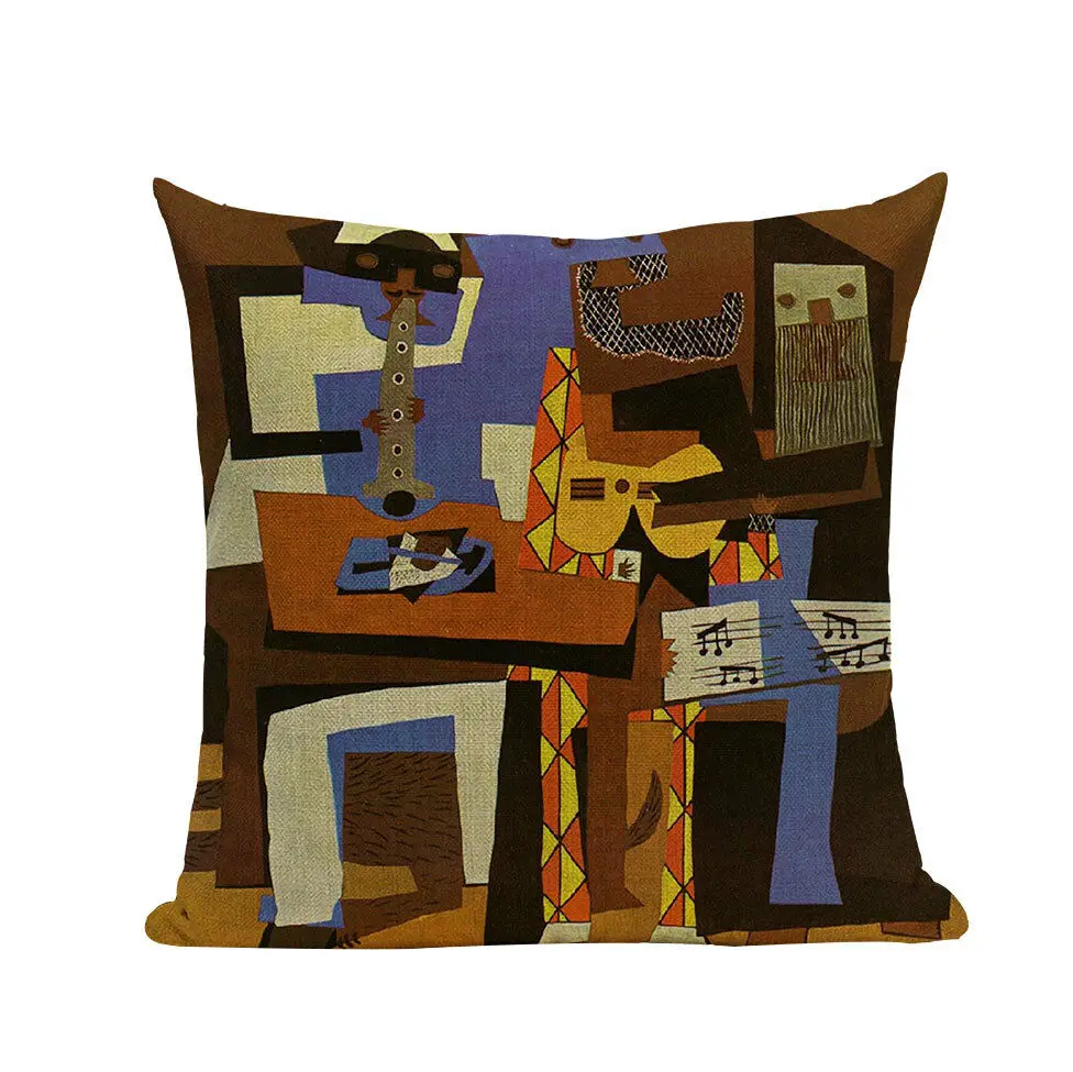 Pablo Picasso Famous Paintings Cushion Covers Starry Night Surrealism Abstract |