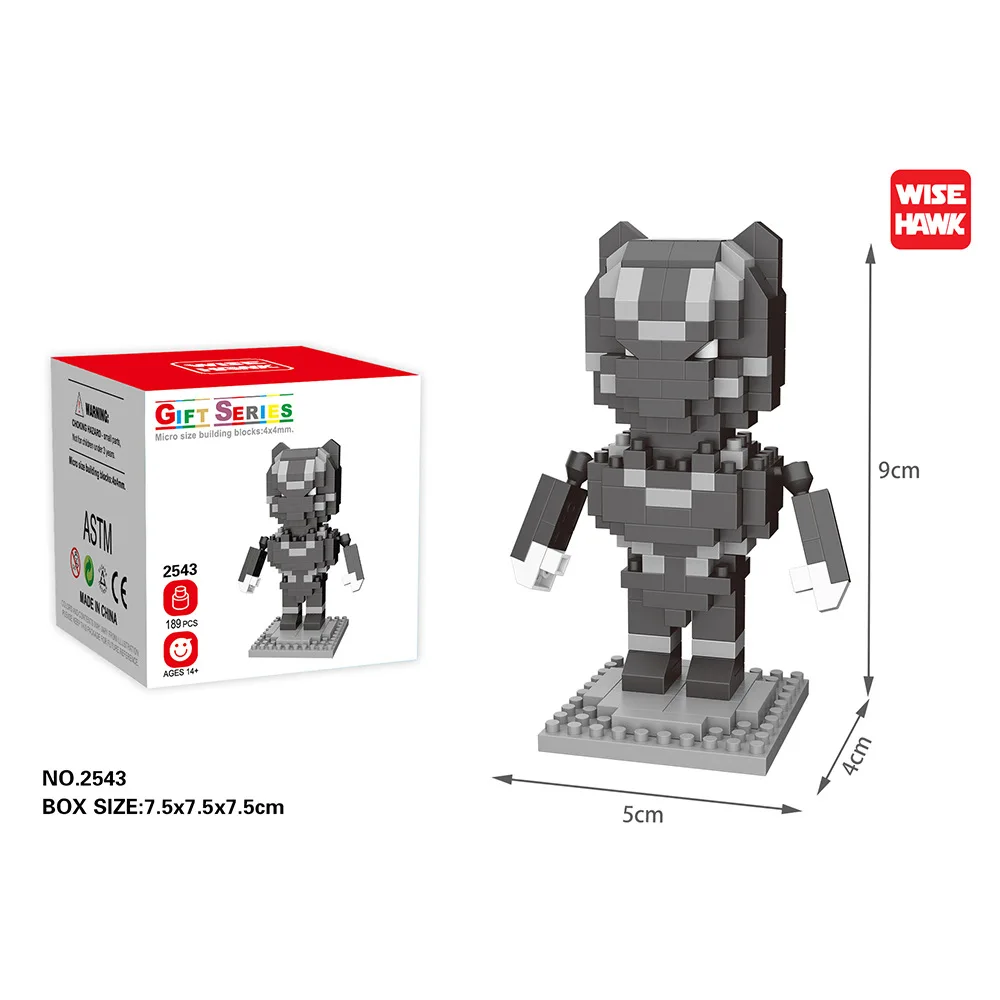 WISEHAWK мини бриллианты интересные креативные строительные блоки игрушки diy