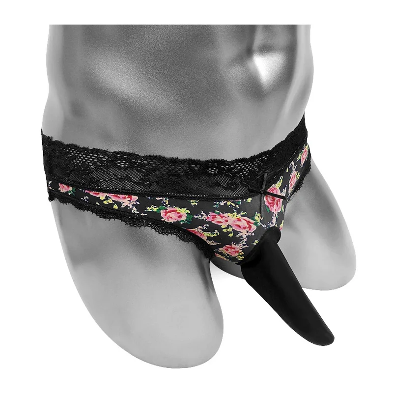 

Мужские трусы с низкой посадкой, с цветочным принтом