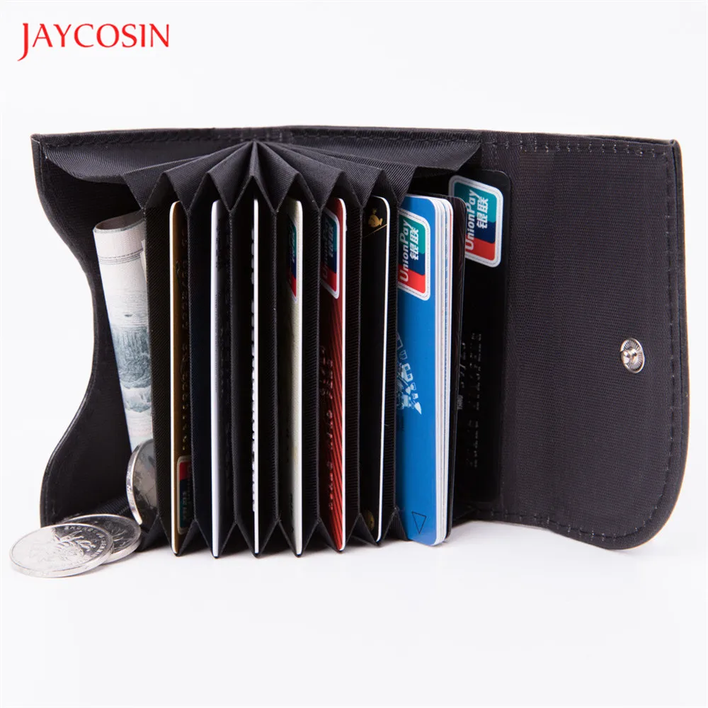 Модные кошельки Jaycosin женский длинный клатч однотонный кошелек на застежке из