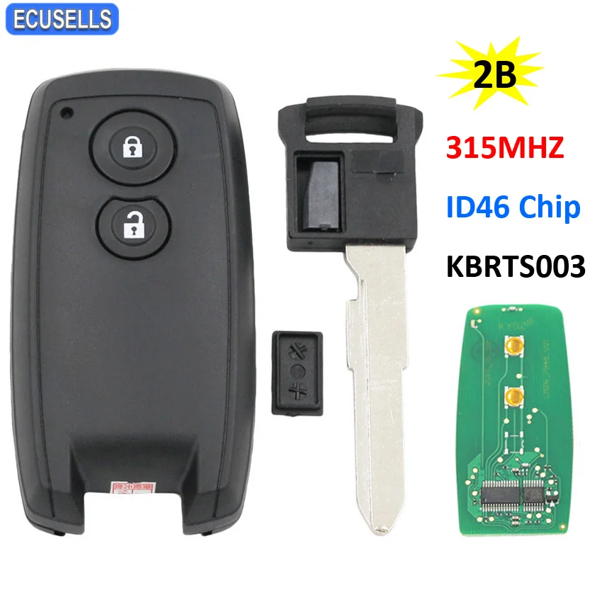 Новый смарт карта ключ дистанционный брелок от машины 315 МГц с ID46 чип для Suzuki Swift SX4