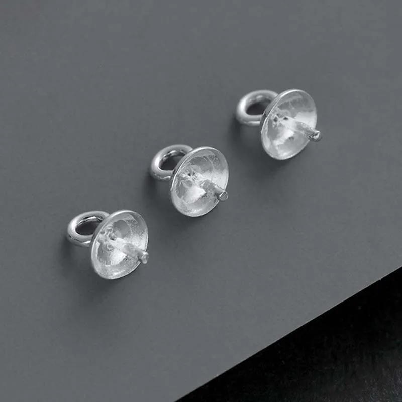 10 шт. подлинные настоящие чистые однотонные зеркальные простые серебряные