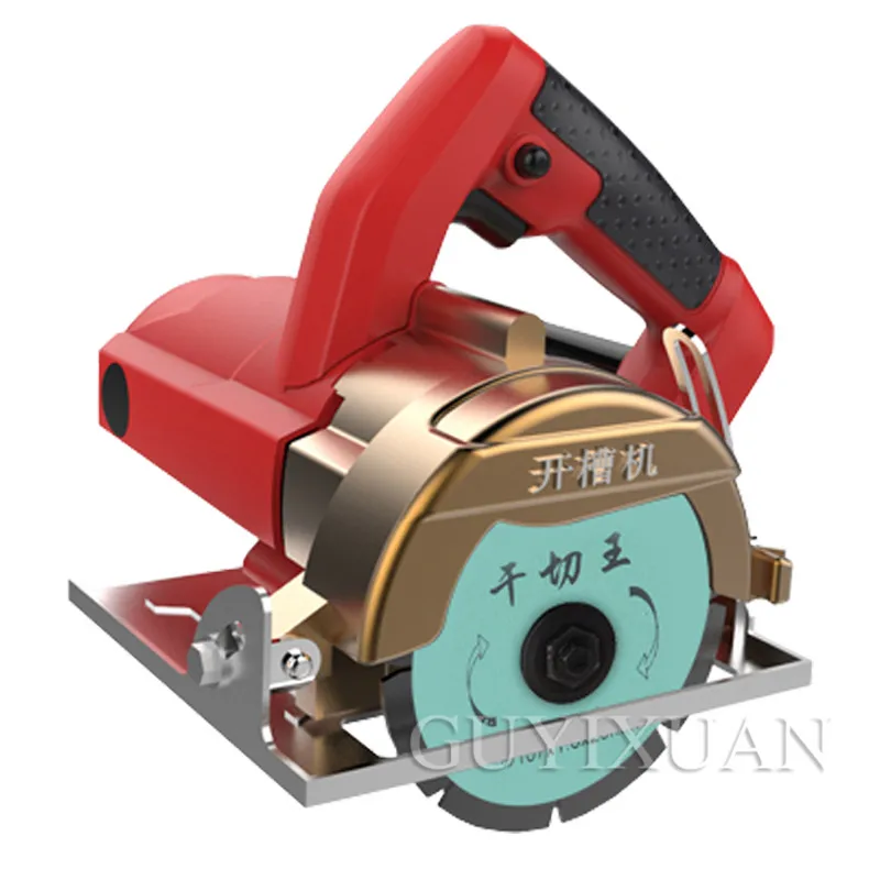 Woodworking portable chainsaw high power slot machine 2100W household small multi-function tile stone cutting | Инструменты