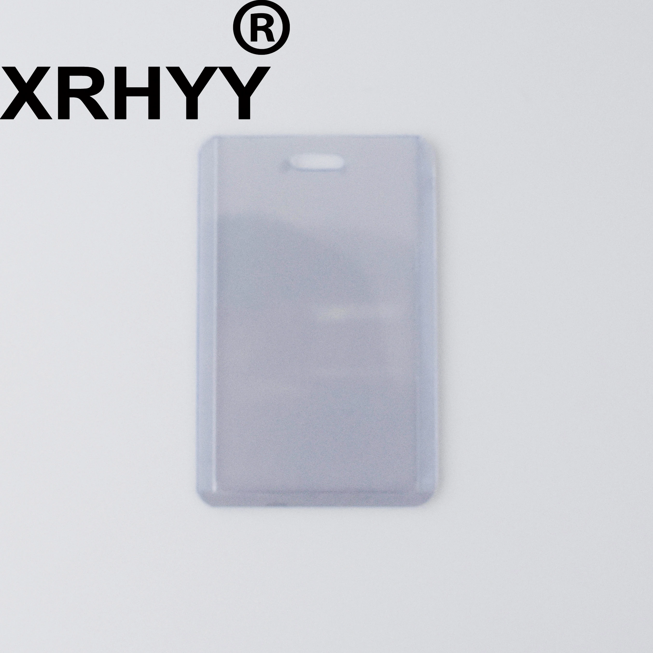Чехол для карт XRHYY прозрачный жесткий ПВХ 5 шт.|Бейджи и аксессуары| |