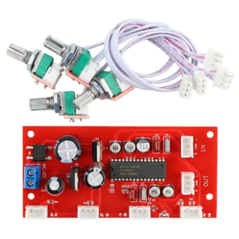 

Усилитель UPC1892CT + NE5532, регулятор громкости плата предусилителя