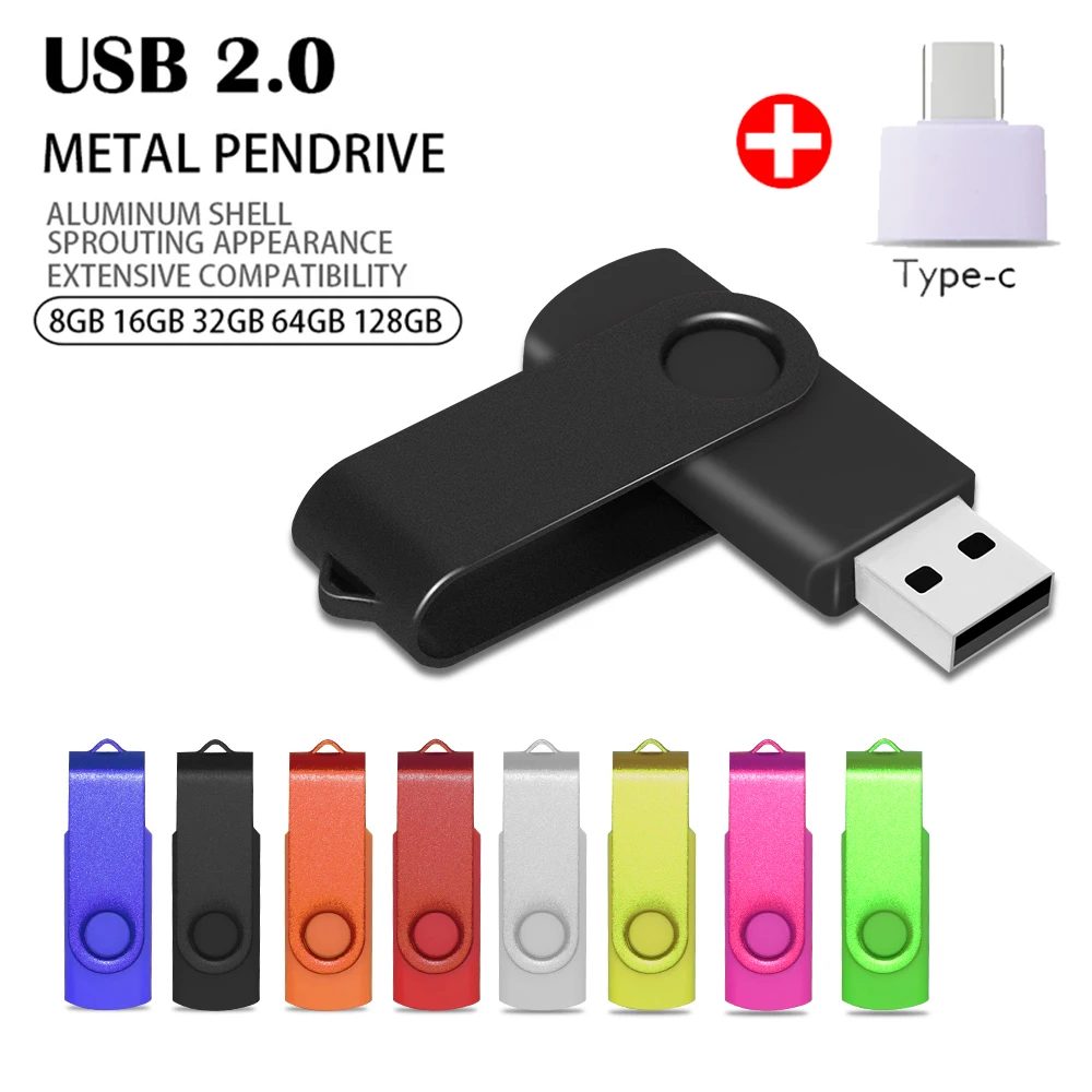 

Металлический usb флеш-накопитель, 128 ГБ, 64 ГБ, 32 ГБ, 16 ГБ