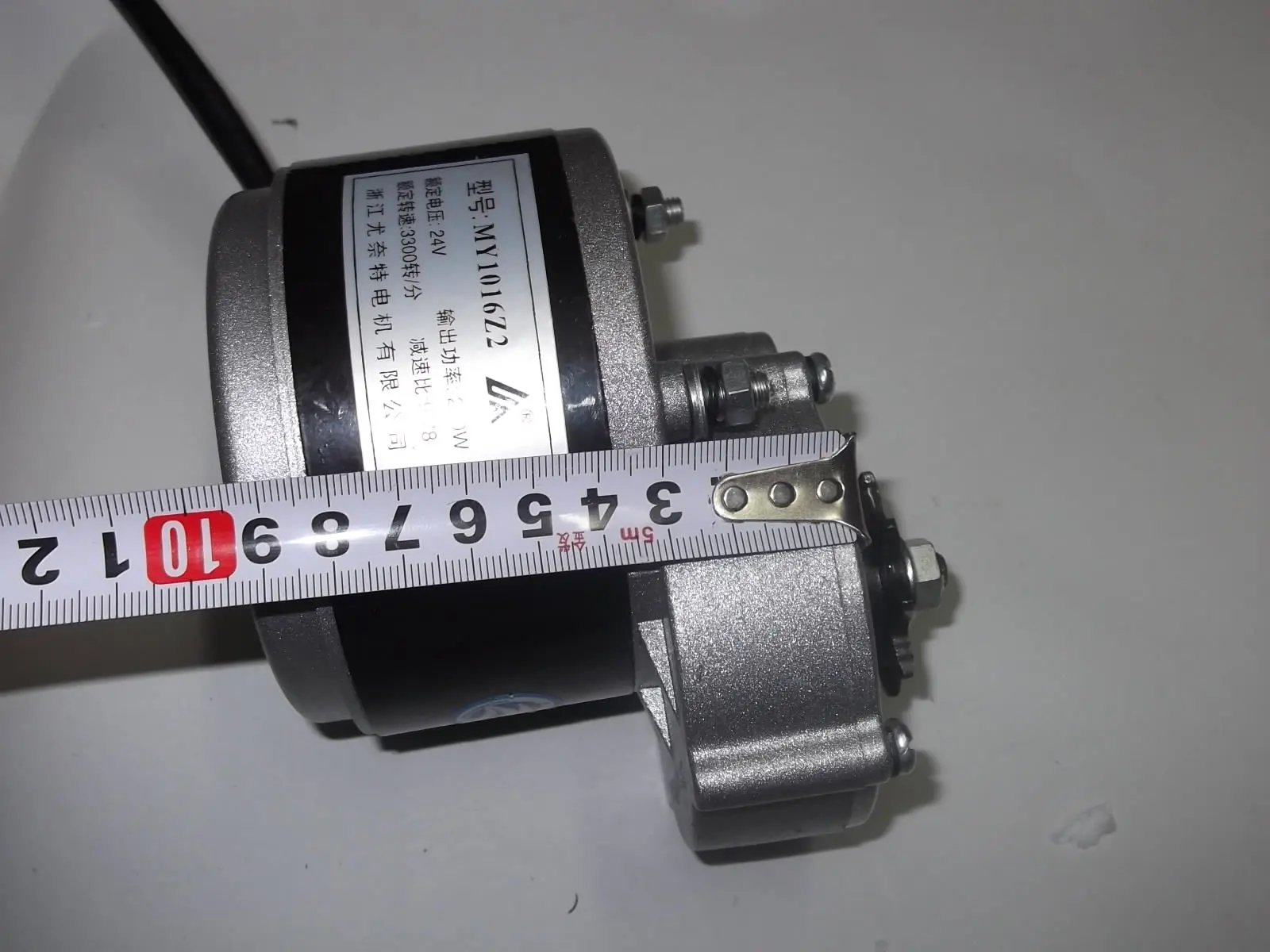 MY1016Z2-250W/24V модифицированный мотор для велосипеда щеточный мотор-редуктор без